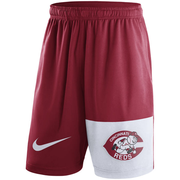 Men's Cincinnati Reds Nike Red Cooperstown Collection Dry Fly Shorts